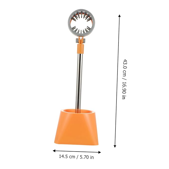 Durable Floor-standing Hair Dryer Stand Practical Hair Dryer Rack with Strong Suction Space-saving Storage for Home Use and Pet Drying