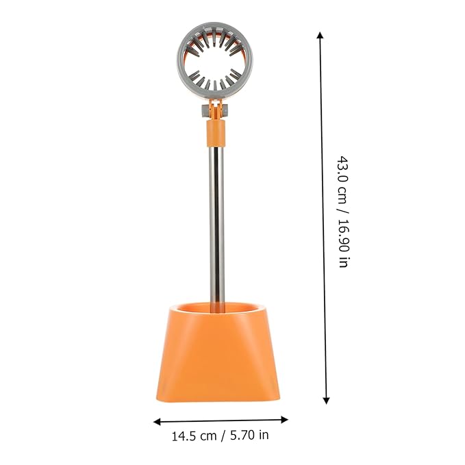 Beaupretty Floor-Standing Hair Dryer Bracket Stand for Pets Punch-Free Design Sturdy Hair Dryer Holder Barrel Support for Home Use