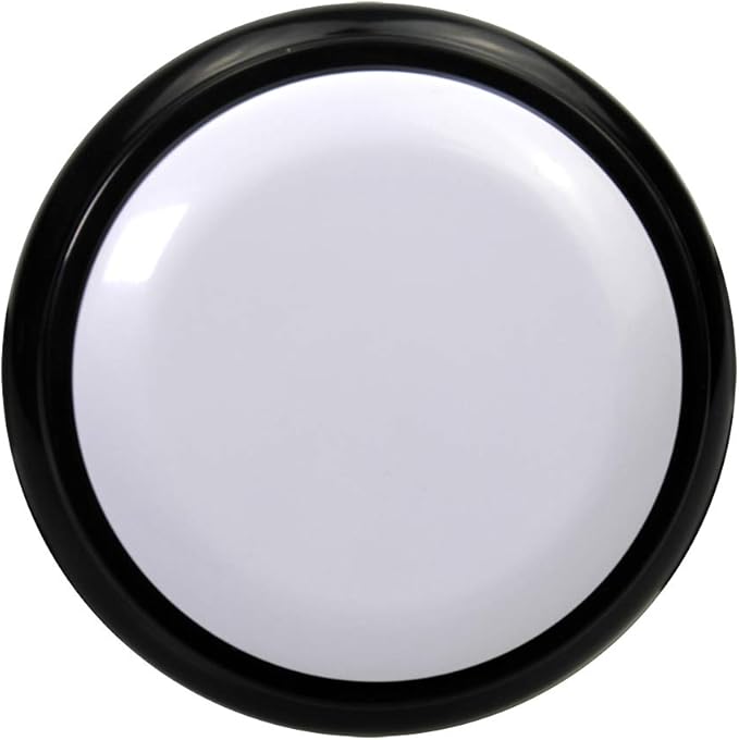 Recordable Sound Button- Record & Playback Your Own Message- Recordable Talking Button 30 Second-Answer Buzzers for Funny Novelty Office Desk Gag Gift Custom That was Easy Button