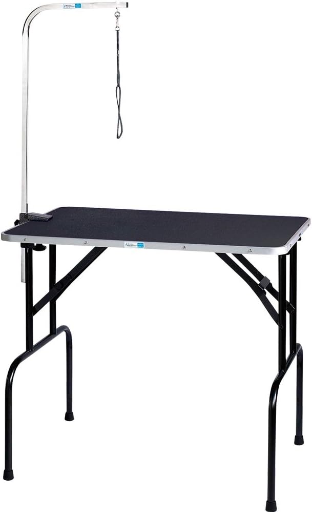 Master Equipment Grooming Table with Arm, 36 by 24 by 32-Inch