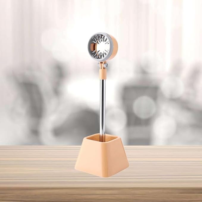 Mikikit Pet Hair Dryer Holder Rotation Dog Dryer Stand Hair Tool Organizer Stainless Steel Pp