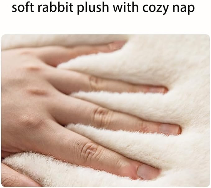 Soft Cat Dog Window Sill Pad Perch, Fluffy Windowsill Dog Mat Pillow Seat Bed, Cat Pet Cushion for Window Sill Mat(Gray, 16"x24")
