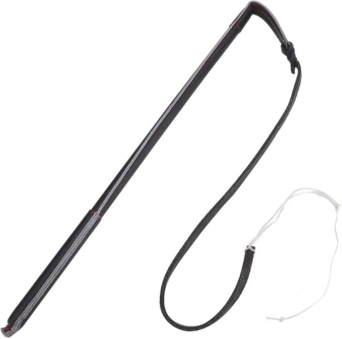 Dog Teaser Wand, Handle Length 20.7in Dog Whip, Band Length 37.4in Dogs Flirt Pole Toy Suitable for Daily Outdoor Exercises and Indoor Command Reinforcement for Medium and Large Dogs