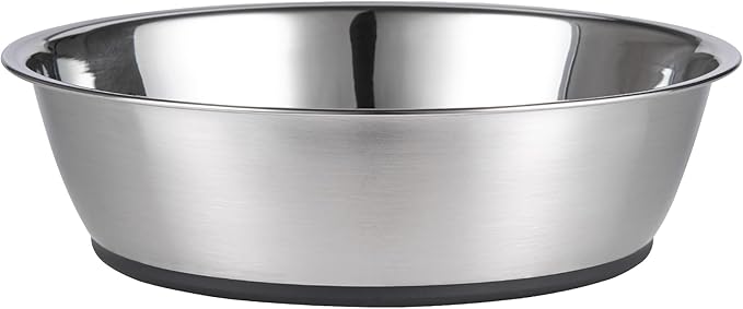 PEGGY11 Lightweight Stainless Steel Cat Bowls - 1.8 Cup, Single Pack