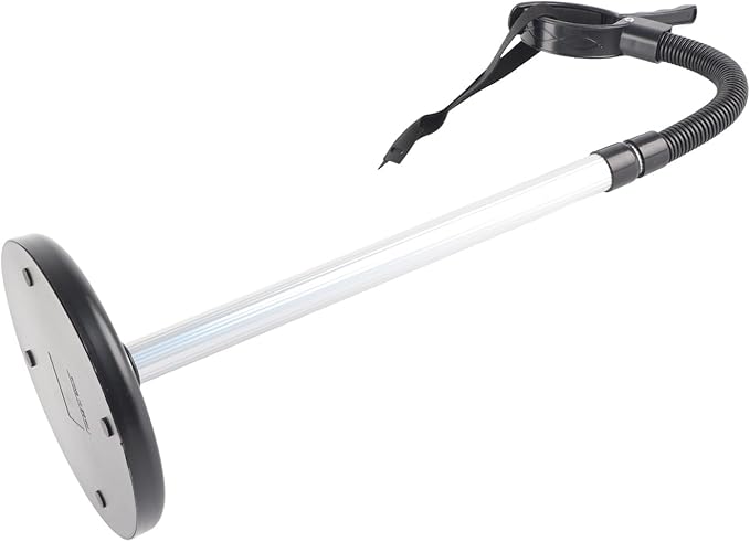 Adjustable Height Hair Dryer Stand, Flexible Neck Heavy Base Stand, Hook and Loop with Pet Design, Ideal for Women & Pets Hair Dryer Accessory