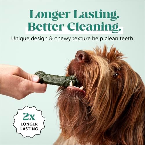 Pet Honesty Dog Dental Care Virtual Bundle – Dental Finger Wipes (30 Ct) + Brush Buddies Dental Sticks for Extra Small Dogs (40 Ct) – Teeth Cleaning, Plaque & Breath Support