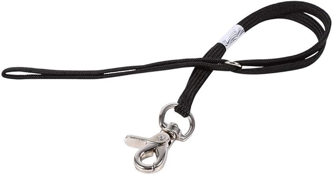 Pet Grooming Loop for Dogs, Adjustable Nylon Restraint Noose with Metal Snap, Safety Tether Strap for Grooming Table Arm, Bathing Restraint for Small Medium Large Dogs (20 inch)