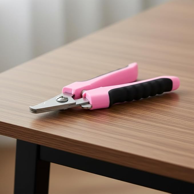 Pet Grooming Nail Clippers and File Set for Dogs & Cats -Durable Stainless Steel, with Protective Guard- for Pet Owners - Suitable for Regular Grooming - Great Gift for Pet Lovers