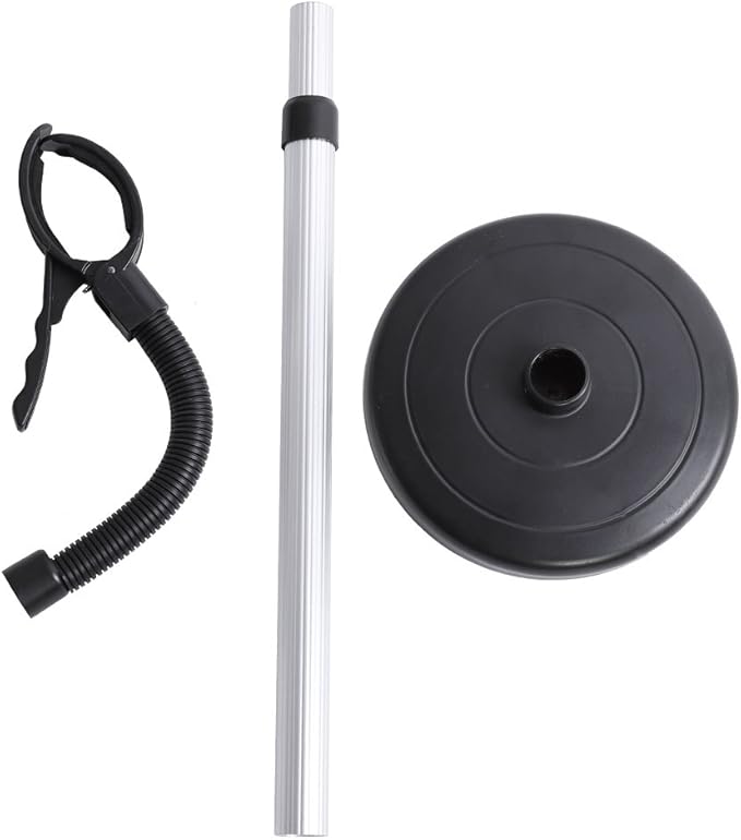 Height- Floor Hair Dryer Stand with 360° Rotation & Non-Slip Base – Compatible with Most Hair Dryers, Ideal for Women and Pet Grooming