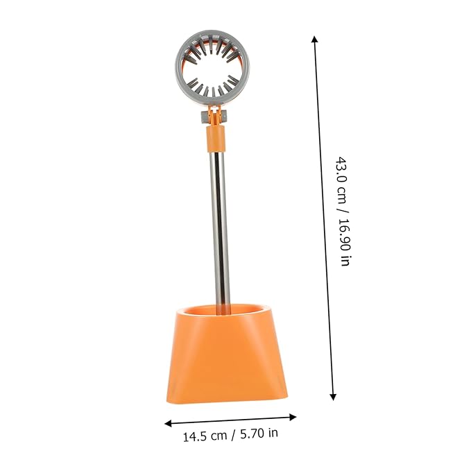 Floor-Standing Hair Dryer Holder Punch-Free Rack for PET Grooming Adjustable Height Stand for Easy Storage for Home and Salon Use