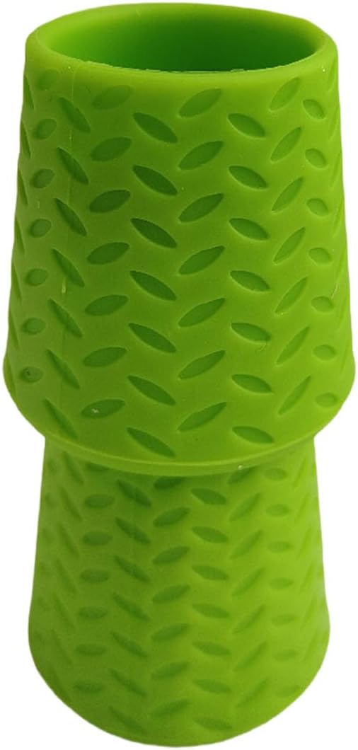 2Pcs Silicone Showerheads Pet Portable Showerhead Water Bottle Sprinkler Caps for Cat and Dog Cleaning and Bathing,Green