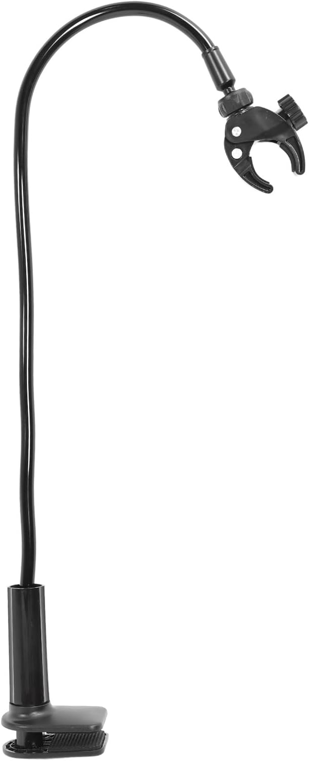 Brrnoo Dog Hair Dryer Stand, Hands Pet Dog Grooming Table arms Hair Dryer Holder, Lazy Hair Dryer Stand with Adjustable Clamp Mount for Countertop