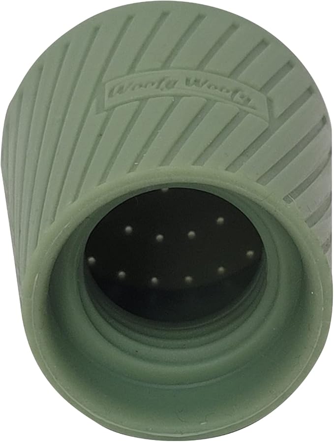 Portable Mud Dog Shower Head, Bottle Attachment for Water Sprayer, Pet Silicone Bath Shower Sprayer for Dogs, Fits Most Plastic Water or Soda Bottles from 16oz to 2 liters (Fair Green)