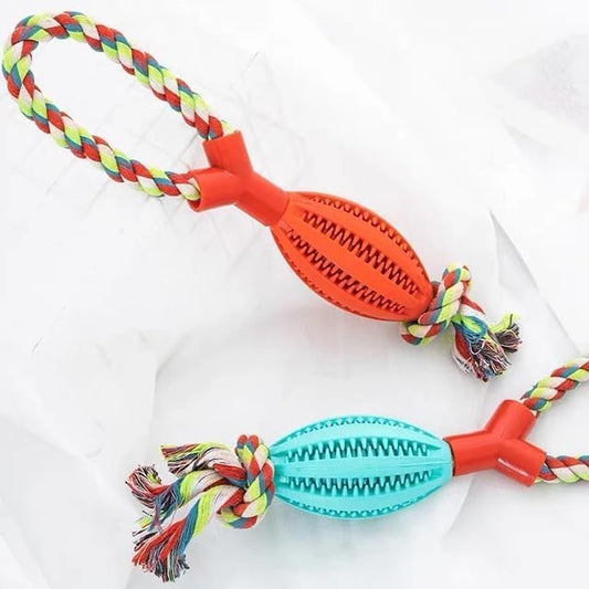 2 Pack Interactive DogToys Hidden Food Puzzle Ball Encourage Natural Foraging Skills,Slow Food Training to Relieve Boredom and Stimulating (Red/Green Small)