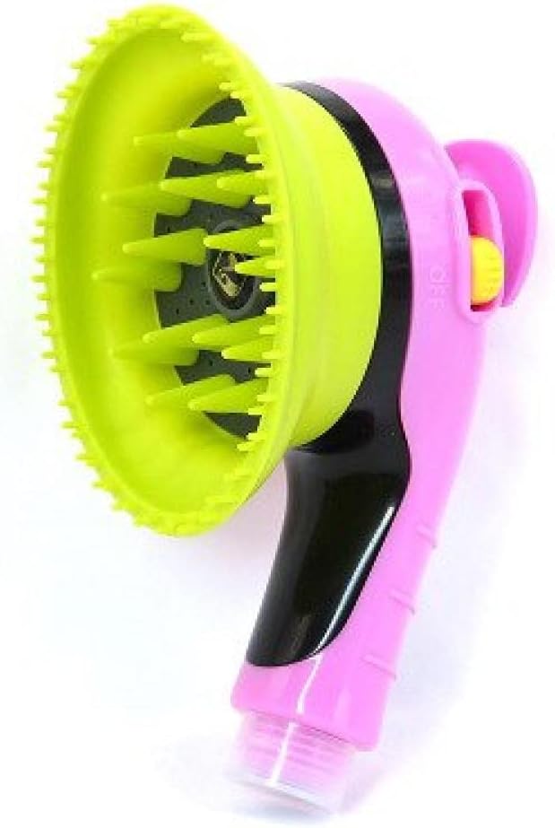 Pet Sprayer Pet Combing Massage Shower Sprayer Wash Grooming Bathing Massage Brush Handheld Shower for Dogs Cats Pet Supplies