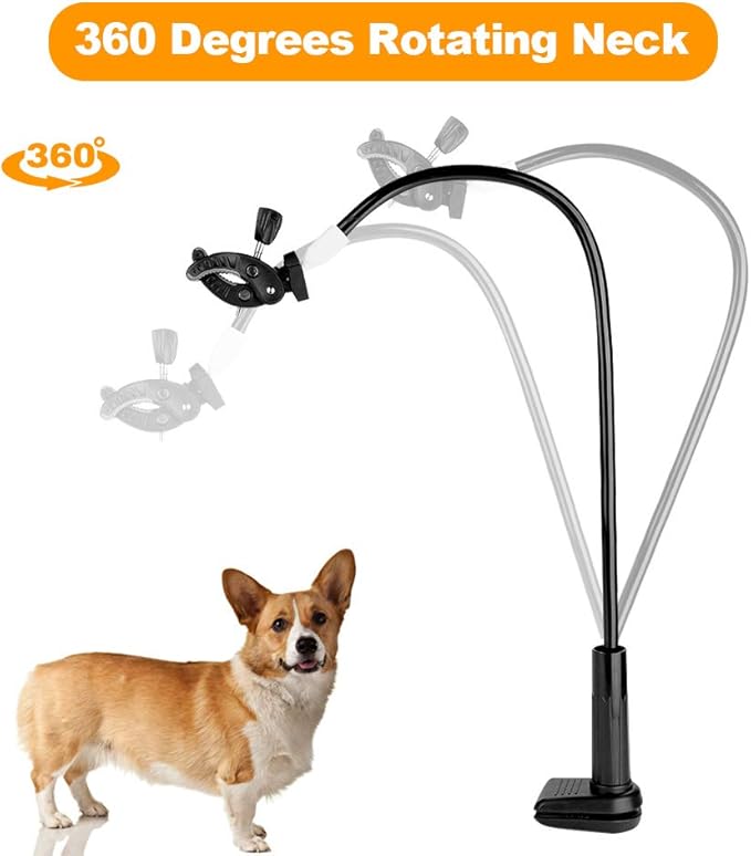 Cocoarm Blow Dryer Holder Adjustable Clamp Hands-Free Hair Dryer Stand for Dogs Pet Grooming Arms
