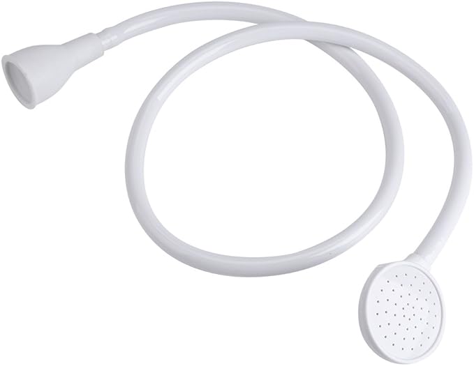 Marhynchus Pet Shower Spray Head Pet Washing Hose Bath Sprayer with Faucet Attachment for Dog Cat Washing Lightweight Flexible Easy Install Fits Standard Taps (Single Sided)