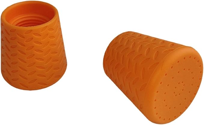 2Pcs Silicone Showerheads Pet Portable Showerhead Water Bottle Sprinkler Caps for Cat and Dog Cleaning and Bathing,Orange