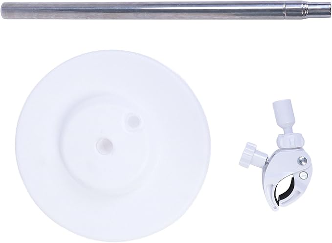 Adjustable Dog Hair Dryer Stand, Pet Grooming Hair Dryer Holder with Stable Base, Multifunctional Blow Dryer Stand for Home and Salon Use, Compatible with Most Dryers