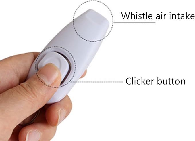 Dog Training Clickers and Whistle in One Consistent Positive Reinforcement for Puppies Fix Undesired Behaviors