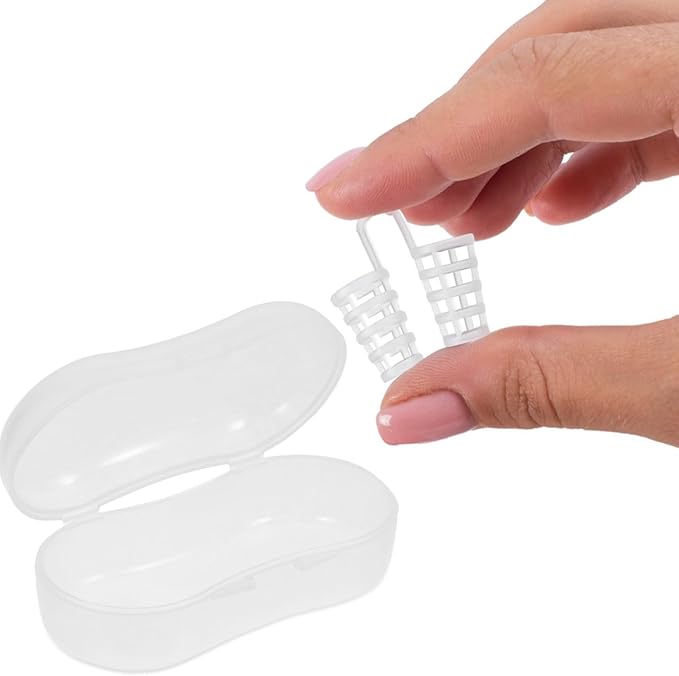 HEALLILY 20Pcs Dog Finger Toothbrush Storage Box Portable Transparent Case Compact Design Easy Carry Pet Dental Care Organizer