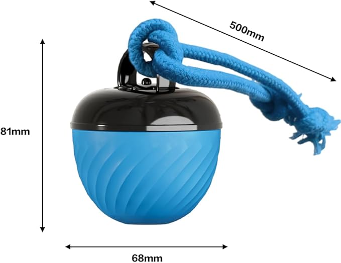 Power Tail 2.0 Automatic Moving Dog Ball - Interactive Dog Toy | Self-Rolling, Motion Activated Electric Pet Ball to Keep Dogs Busy & Relieve Boredom (Suitable for All Dog Breeds)