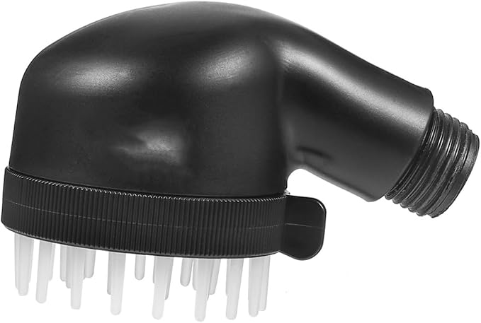 Pet Shower Sprayer Dog Bathing Tool with Massage Brush Flexible Cleaning Accessory for Easy Pet Grooming Skid Design Durable Hose