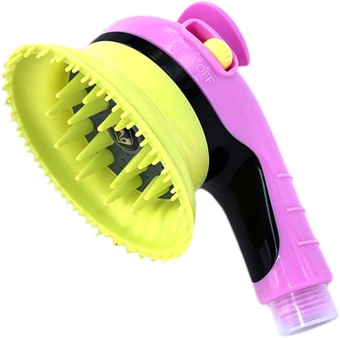 Pet Sprayer Pet Combing Massage Shower Sprayer Wash Grooming Bathing Massage Brush Handheld Shower for Dogs Cats Pet Supplies