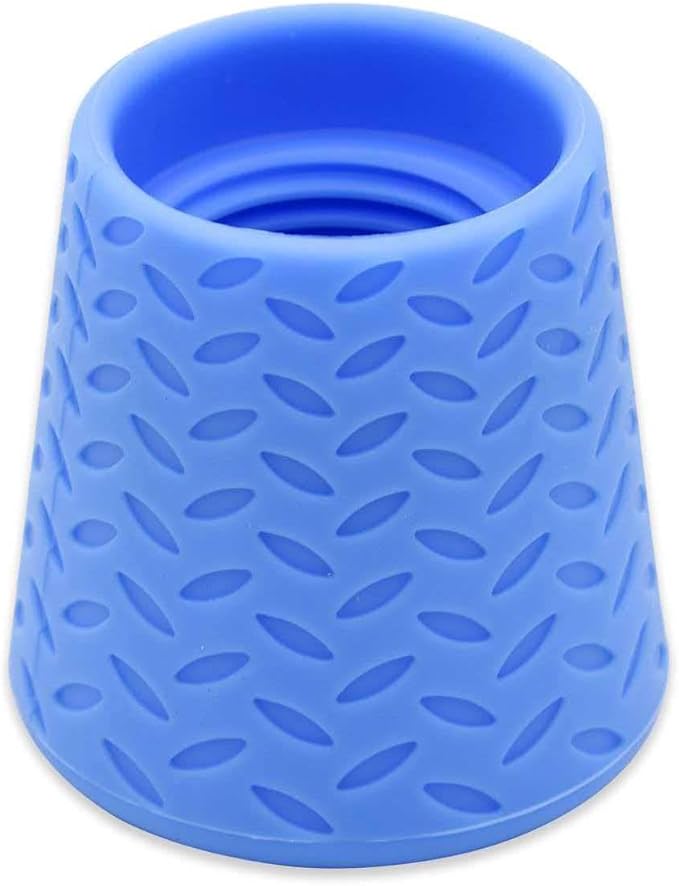 Silicone Pet Bath Sprinkler, Portable Outdoor Hose Nozzle Attachment for Dog and Cat Shower, Multi-Functional Pet Cleaning Accessory (blue)