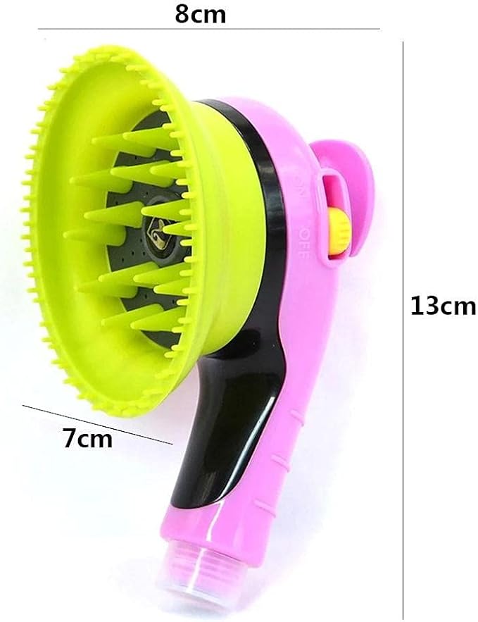Pet Sprayer Pet Combing Massage Shower Sprayer Wash Grooming Bathing Massage Brush Handheld Shower for Dogs Cats Pet Supplies
