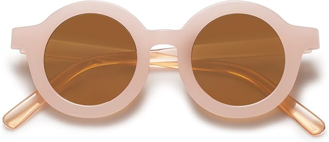 SOJOS Cute Round Polarized Sunglasses for Kids Girls Boys UV400 Protection De Sol Gafas Beach Holiday