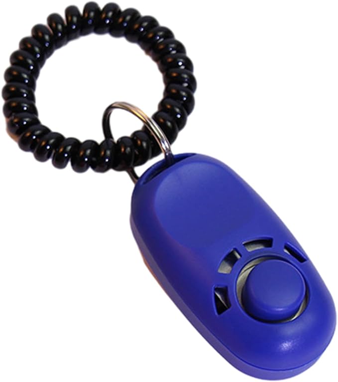 Dogs Training Clickers Pet Dogs Trainer Tool Stretch Help Wrist Rope Sound Keychains Dogs Training Clickers