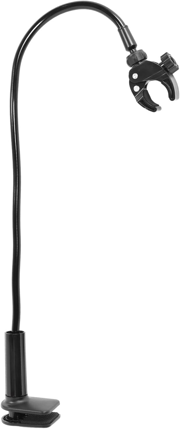 Brrnoo Dog Hair Dryer Stand, Hands Pet Dog Grooming Table arms Hair Dryer Holder, Lazy Hair Dryer Stand with Adjustable Clamp Mount for Countertop