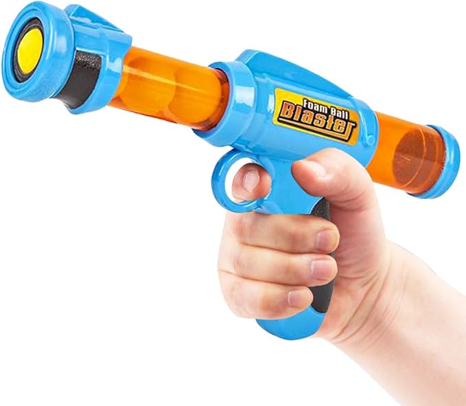 ArtCreativity Foam Ball Launcher with 6 Balls, Pump Action Shooting Toy Blaster for Kids, Outdoor Summer Fun, Fetch Toy for Dogs, Best Holiday or Birthday Gift for Boys and Girls