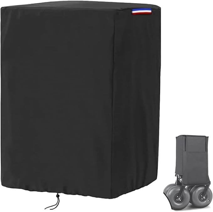 Wagon Cover, Waterproof 420D Covers for Foldable Wagon Stroller(Cover Only) - 18.5" L x 13.5" W x 26.7" H