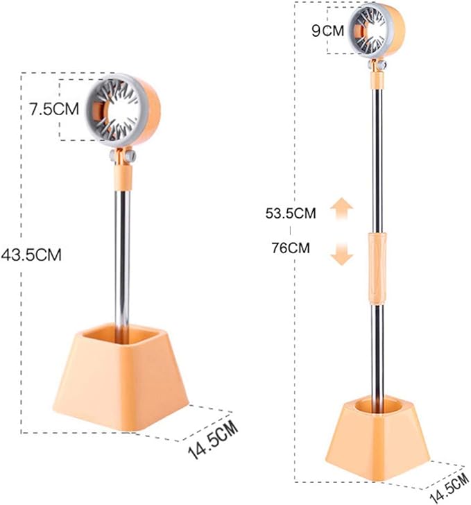 Pet Hair Dryer Holder,180 Degrees Rotatable Hands-Free Retractable Hair Dryer Stand, Dog Cat Grooming Table Hair Dryer Stand Holder Hands Stable Pet Supplies