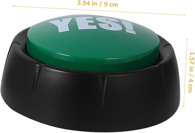 BESPORTBLE 4pcs Dog Talking Button Pet Communication Buttons Wear-Resistant Recording for Puppies Random Color