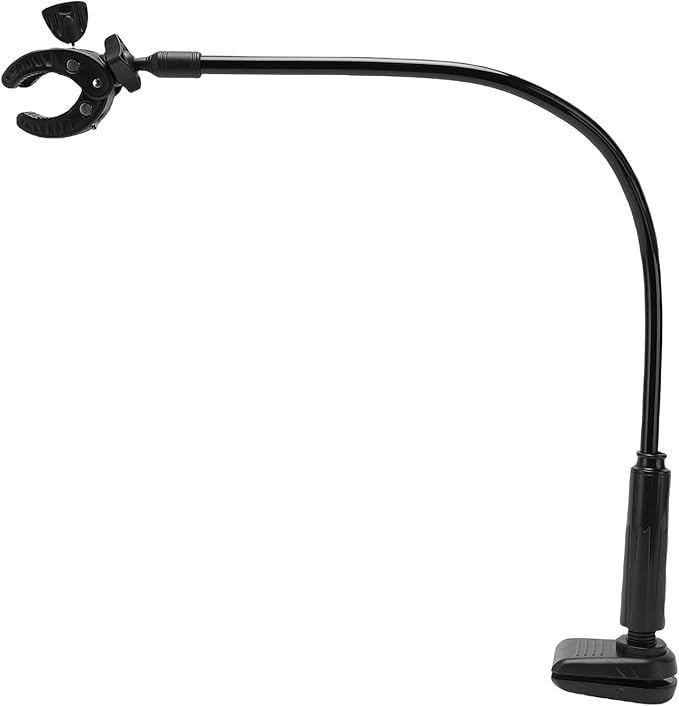 Luocute Pet Hair Dryer Stand with Clamp, 360 Deg Rotation Strong Load Bearing, Hands Dog Grooming Stand for Table, Wall Mounted Hairdryer Mount for Light Weight Sit Under Blowdryer