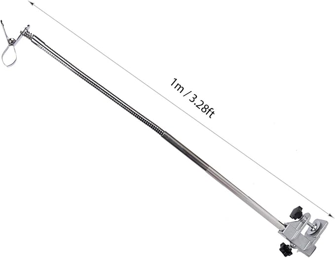 Hair Dryer Stand Holder, Dog Pet Grooming Table, 360° Adjustable Flexible Third Arm Hose Tube Holder, Dog Supplies Bath Accessories