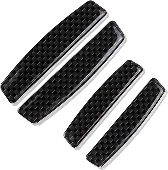 4 Pcs Car Door Edge Guard, Anti-Collision Car Bumper Guard Strip, Car Side Door Edge Guards Protector Strips Trim Cover, Universal for All Cars SUV (Black)