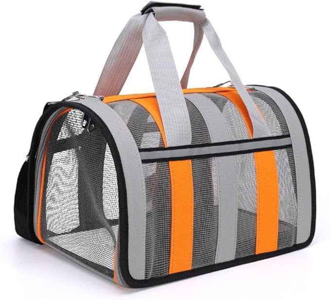 Cat, Dog Carrier, Airline Approved Pet Carrier for Cats and Dogs up to 20 Lbs, Soft, Foldable, Washable Travel Bag for Small to Medium Pets, Portable Comfortable Cat Dog Carrier for Home Outdoor Use