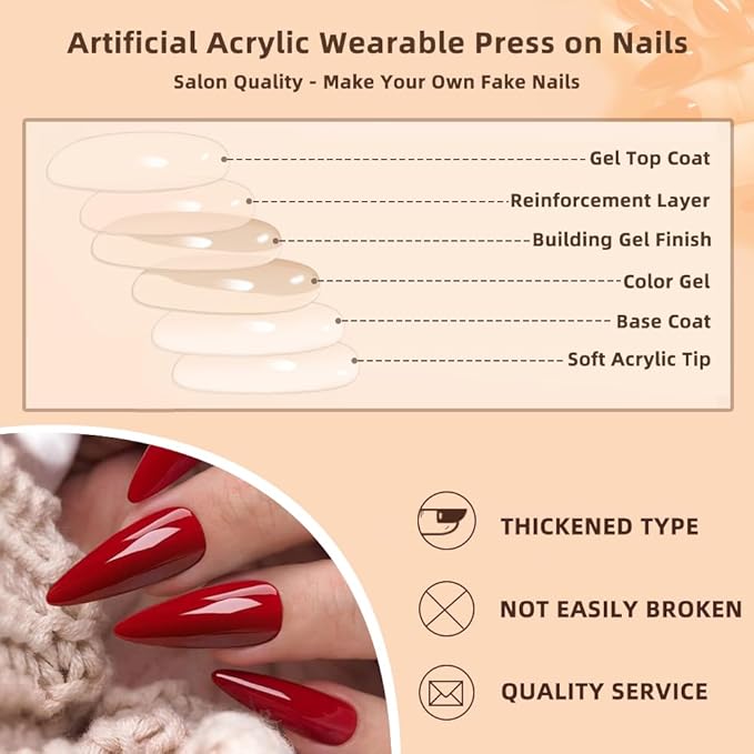 yefiuo Press on Nails Short Square White French Fake Nails Press ons Glossy Acrylic False Nails Glue on Nails Reusable Nail Tips Kit Full Cover Stick on Nails Manicure Supplies for Women Girls 24Pcs