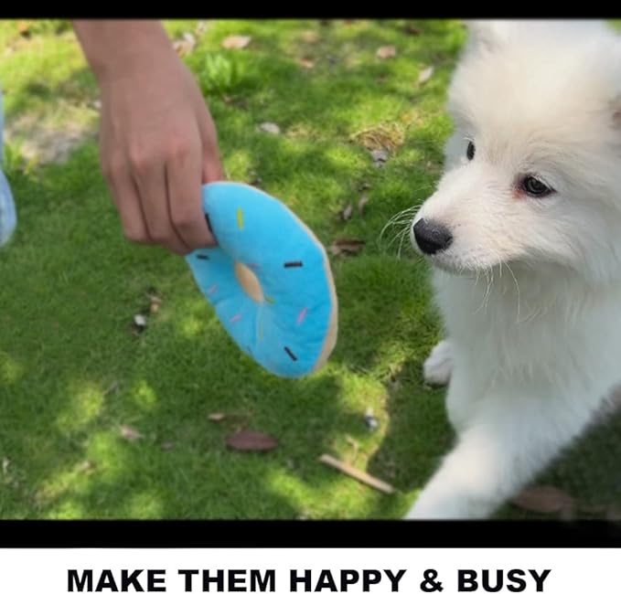Dog Toys Small Dog Chew Toys Dog Teething Toys Squeaky Toys Chihuahua Pomeranian Corgi and PoodlesToys 6 PCS