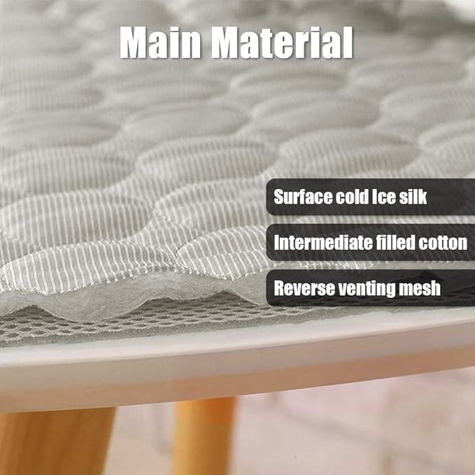 Dog Cooling Mat 2026 Upgraded Arc-Chill Cooling Dog Bed Mat, Washable Pet Cooling Pad (Q-Max>0.4) Cooling Mat for Dogs & Cats Indoor & Outdoor Car Seats (Grey, 40x28 in)