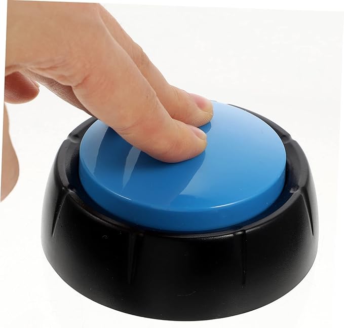 BESPORTBLE 4pcs Dog Talking Button Pet Communication Buttons Wear-Resistant Recording for Puppies Random Color