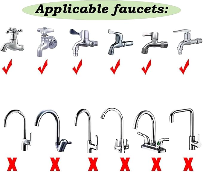 4m/13.12ft Sink Spray Rubber Hose Portable Faucet Sprayer Garden, Shampoo Sprayer Handheld Shower Head Spray Hose Attachment for Dog, Pets, Bathing Baby, Washing Hair, Rinsing Vegetables