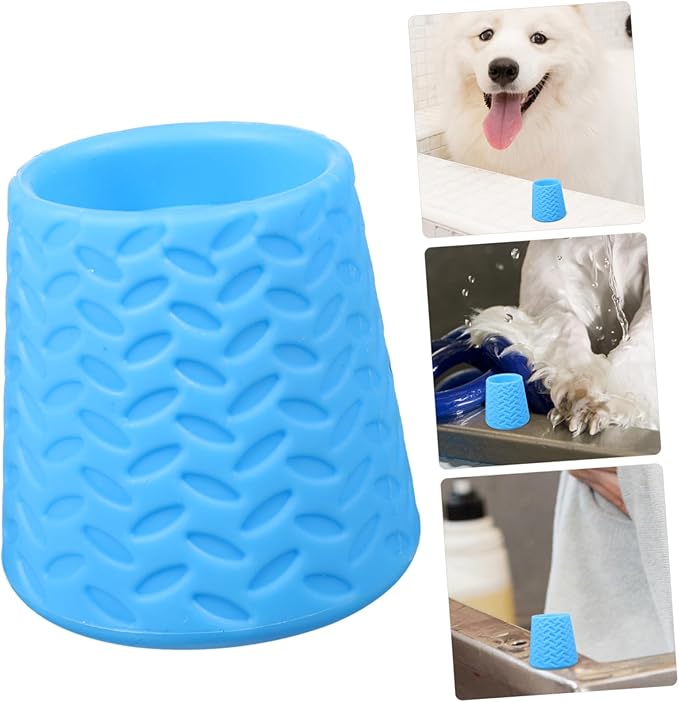 1Pcs Dog Shower Head Portable Silicone Pet Cleaning Sprayer for Outdoor Use Gentle and Durable Attachment for Daily Grooming and Bathing