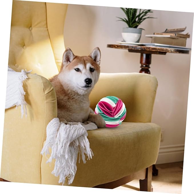 FOMIYES Dog Sniffing Ball Dog Sniffing Mat Cat Puzzle Toys Toy Snuffle Blanket Feeding & Watering Supplies Pet Training Balls Snuffle Cat Mat Felt Cloth Puzzle Food