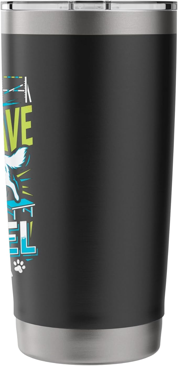 Run Weave Jump Tunnel Dog Agility Stainless Steel Insulated Tumbler