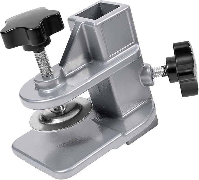 Pet Grooming Table Clamp, Aluminum Adjustable Grooming Table Holder, Dog Cat Hair Dryer Clamp Clip Holder for Pet Grooming or Barber Shops, 23x23mm